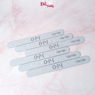 Dũa móng tay dũa mỏng opi xám độ nhám 100/180