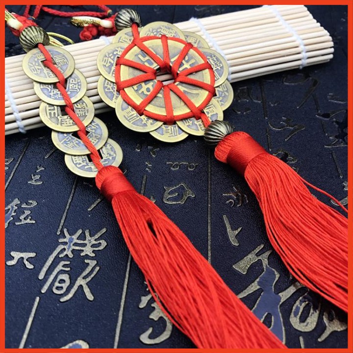 Chuỗi Tiền Xu Mai Hoa 10 Cánh Rời-Mai Hoa Thập Toàn