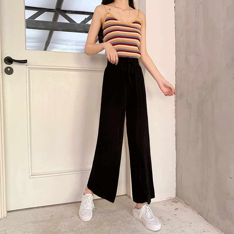 Korean women's fashion casual trousers | BigBuy360 - bigbuy360.vn