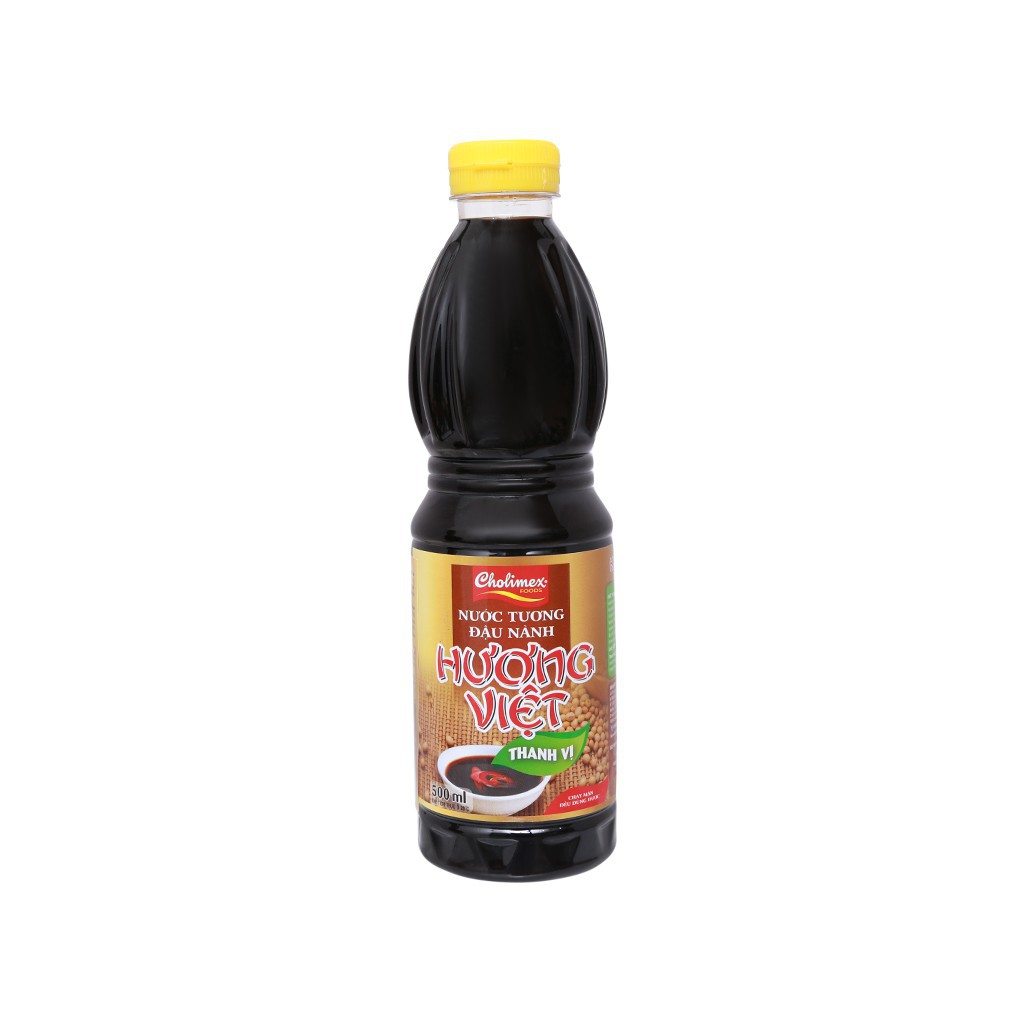 Nước tương đậu nành Hương Việt chai 500ml - yenthu