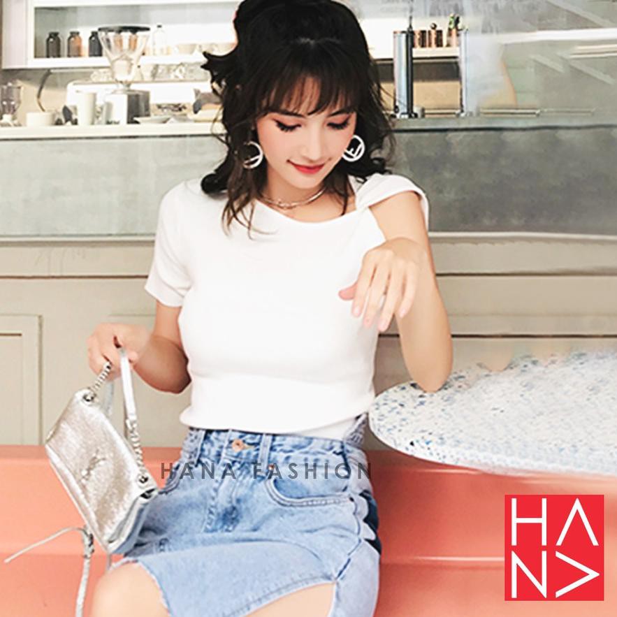 Áo Thun Nữ (ers-597) Hana Fashion - Nica One Shoulder - Ts021