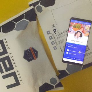 Ốp lưng cho Galaxy Note 8 - UAG Plasma (kéo sang xem hình thật)
