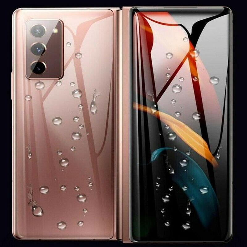 1 Bộ Film Dán Hydrogel 2 Hydrogel 3 Trong 1 Bảo Vệ Toàn Màn Hình Cho Samsung Galaxy Z Fold 2