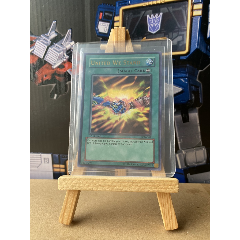 Thẻ Bài Yugioh United We Stand LON-049 Ultra Rare 1st Edition - Tặng Loader