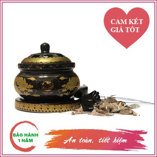 Lò xông trầm hương bằng điện bảo hành 1 năm