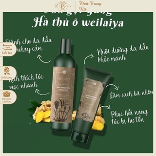 Dầu gội gừng hà thủ ô weilaye