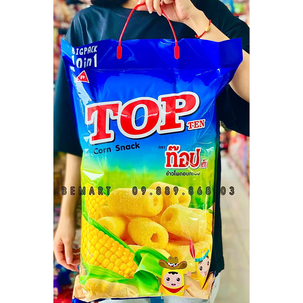 SNACK BẮP TOPTEN - Gói khổng lồ 450GR