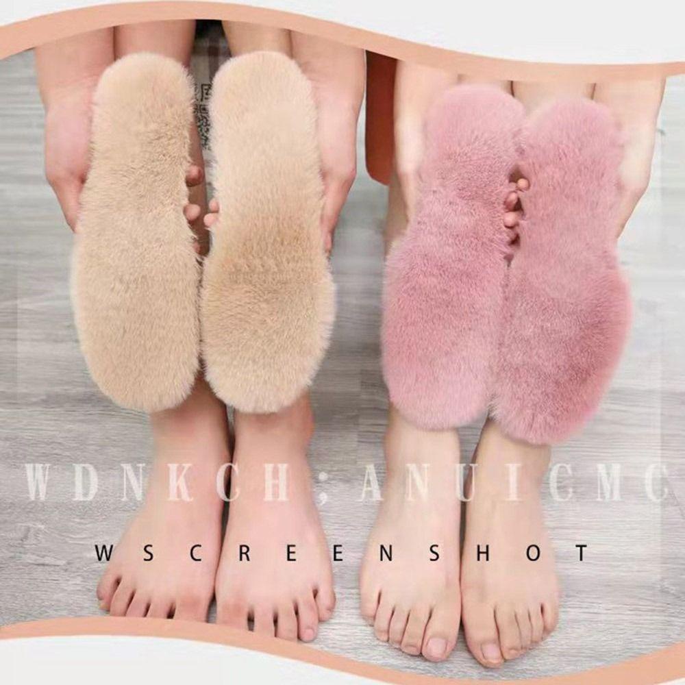 .Đế Lót Giày Giả Lông Thỏ Thoáng Khí Dùng Cho Chạy Bộ Mát Xa
