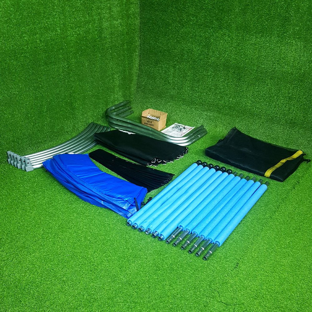 Bạt nhún VNJump, nhà nhún lò xo trampoline đường kính 183cm PL1902-183