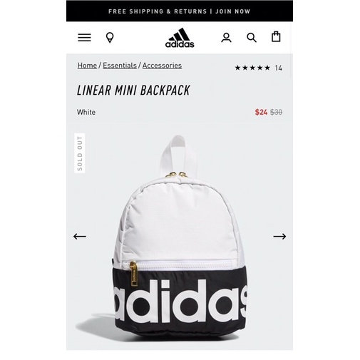 balo adidas mini xuất xịn