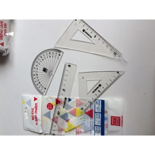 Bộ eke 4 sản phẩm Hồng Hà
