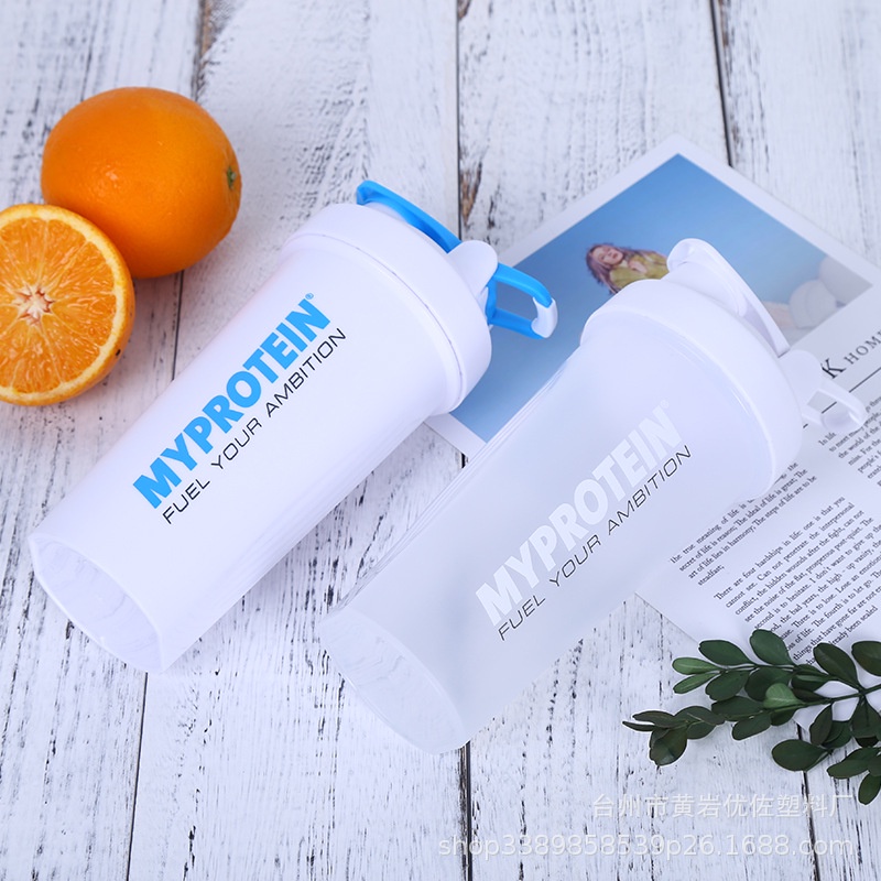 Bình Lắc Protein 600Ml Bằng Thép Không Gỉ Có Tay Cầm Tiện Dụng Cho Nam Và Nữ