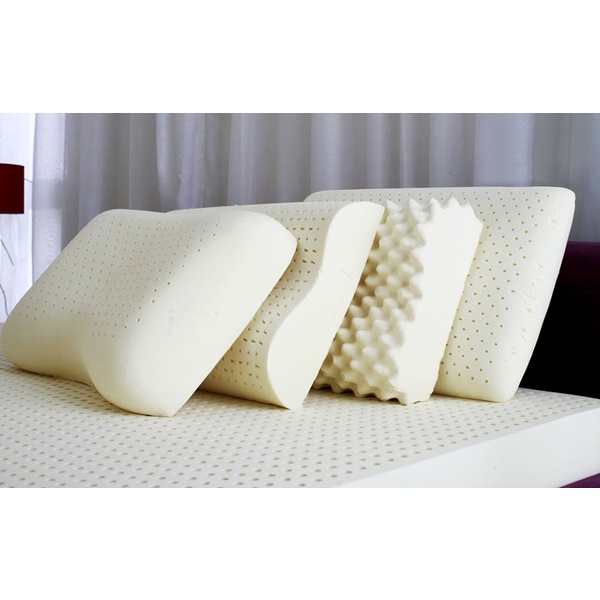 Gối ngủ 100% cao su thiên nhiên hỗ trợ đau vai gáy UYN01