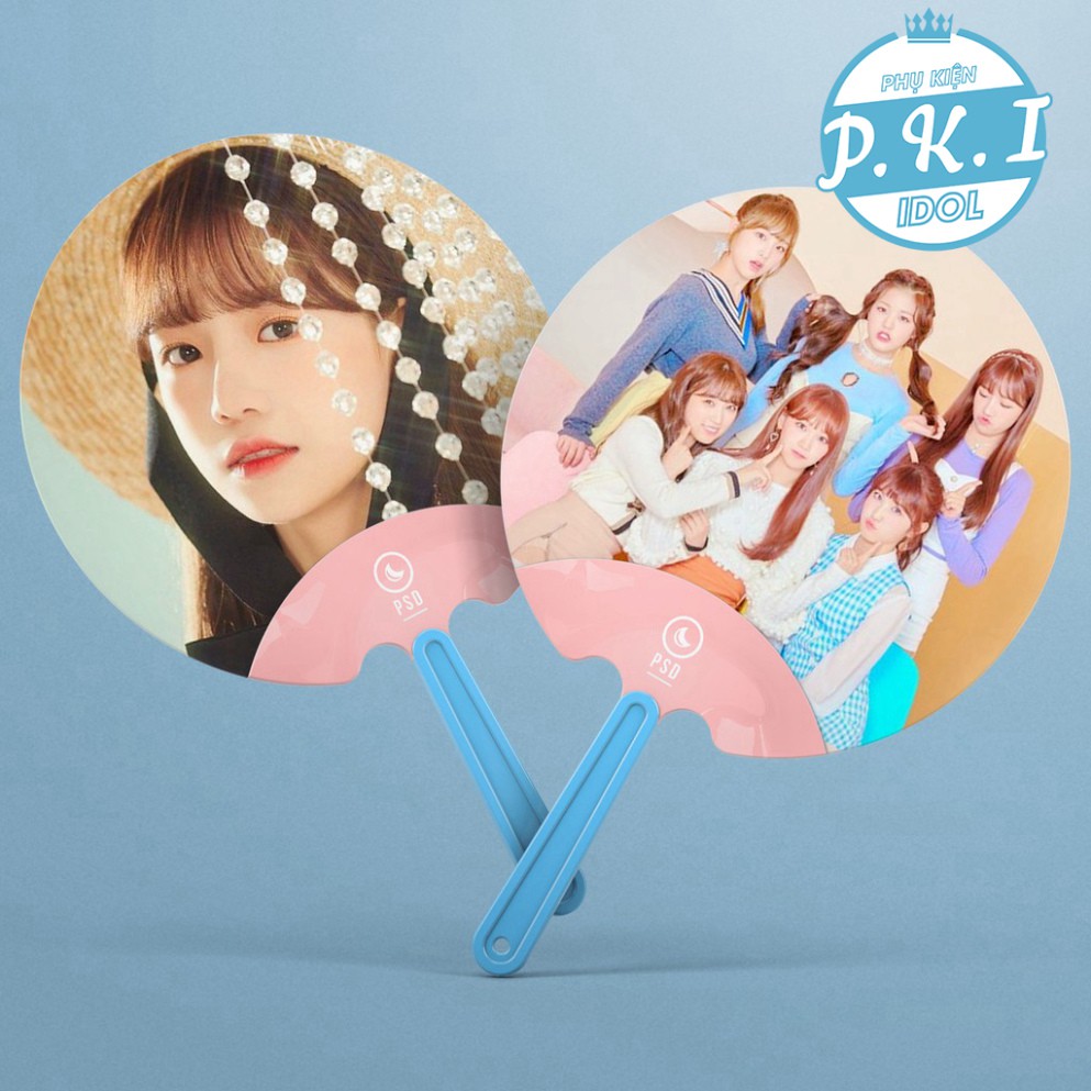 Quạt Cầm Tay In Hình IZ*ONE Mới Nhất 2021 - QUÀ TẶNG K-POP