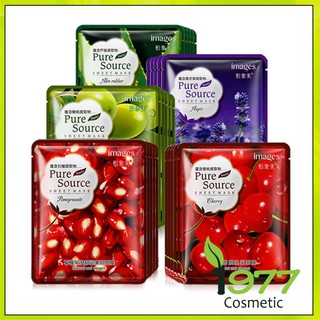 Mặt Nạ Dưỡng Da Cấp Ẩm Thải Độc Tinh Chất Hoa Quả Thiên Nhiên Pure Source Hàng Nội Địa Trung