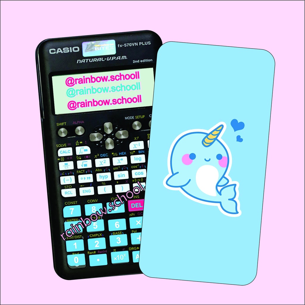 miếng dán decal máy tính casio vinacalmiee