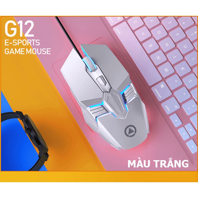 Chuột chơi game có dây YINDIAO G12 đèn led 7 màu