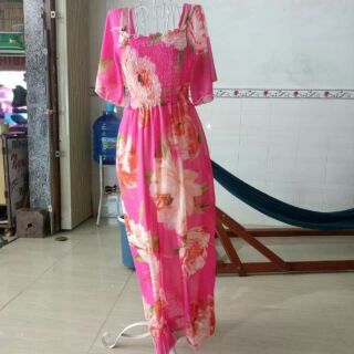 Maxi voan lụa