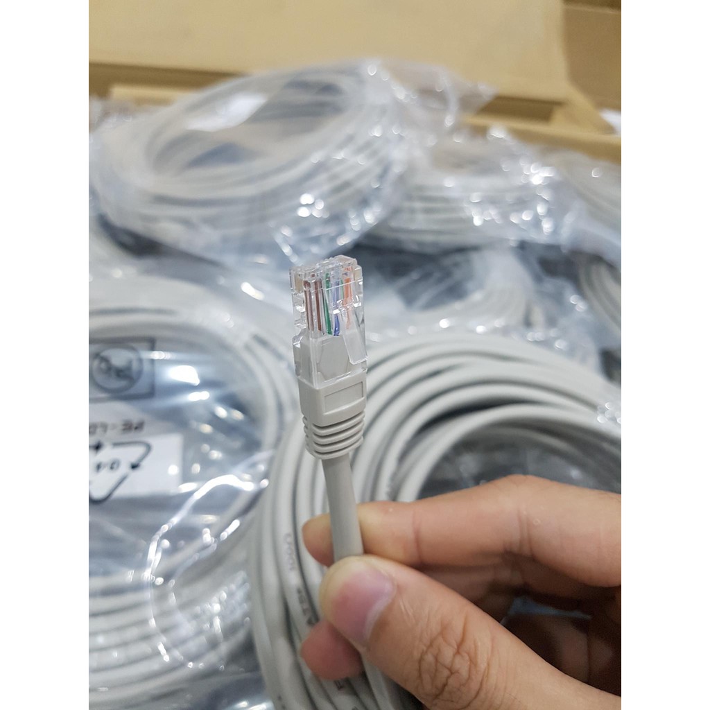 Dây mạng 18m đúc liền 2 đầu tiện lợi cat5