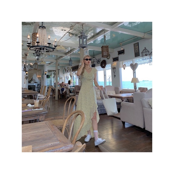 VÁY DÁNG DÀI XẺ TÀ