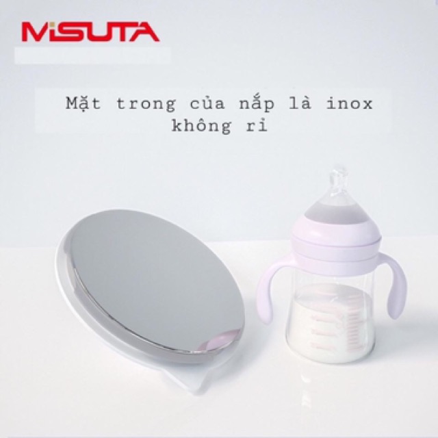 bình đun nước pha sữa thương hiệu Misuta 1,2L, ấm đun giữ nhiệt, bình siêu tốc