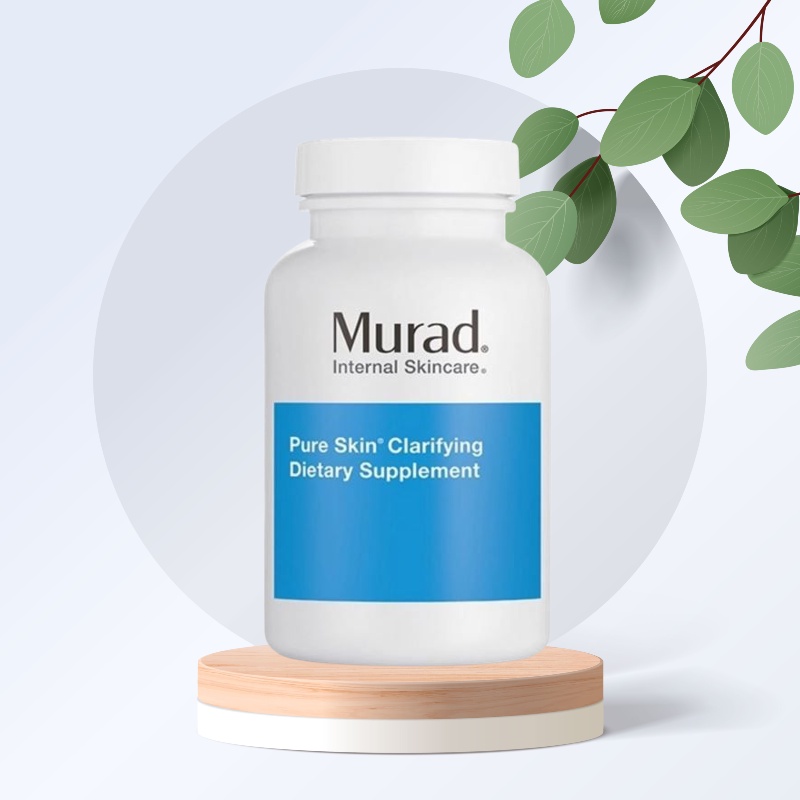 Viên Uống Giảm Mụn Giảm Dầu Murad Pure Skin Clarifying Dietary Supplement 120 Viên