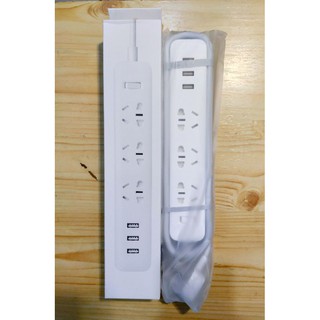 Ổ cắm Xiaomi Mi Power Strip 3 cổng 3 USB | BH 1 tháng