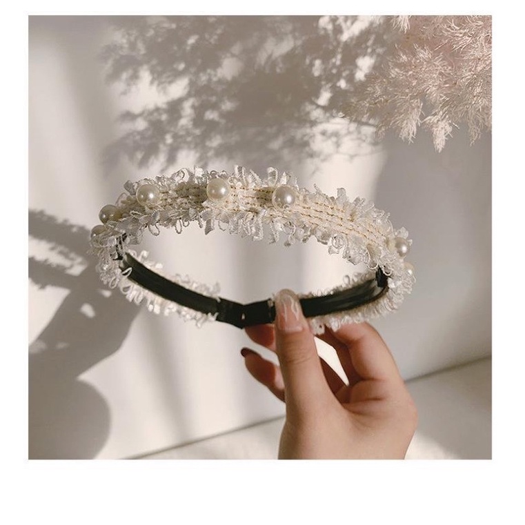 PHỤ KIỆN CÀI TÓC SIÊU XINH  ĐÍNH KÈM NGỌC TRAI