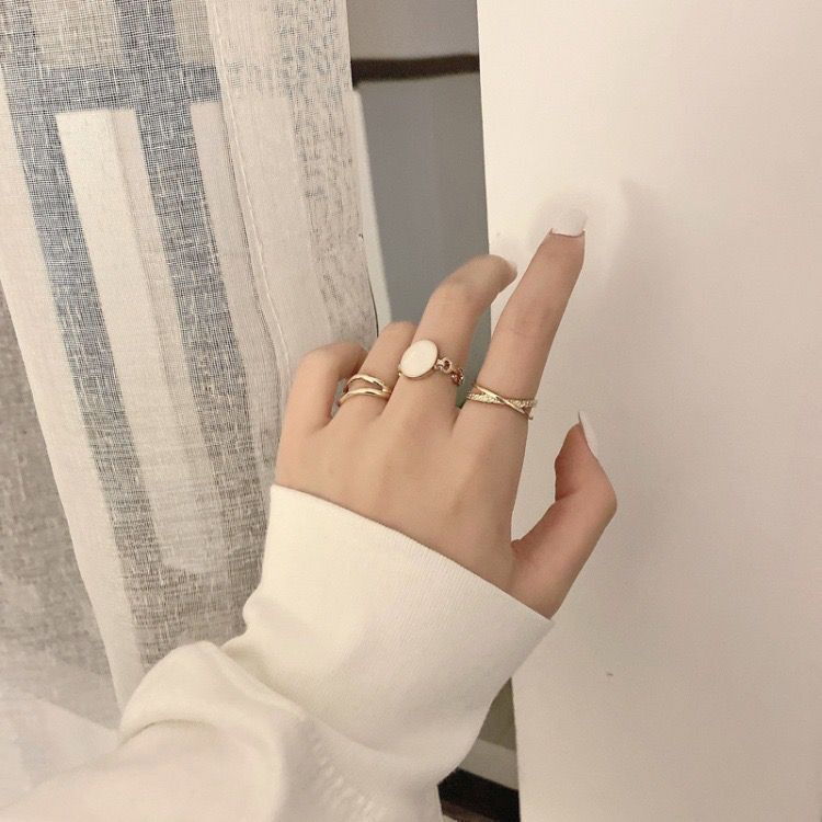 Bộ Nhẫn Phong Cách Thời Trang Cho Nữ Giới