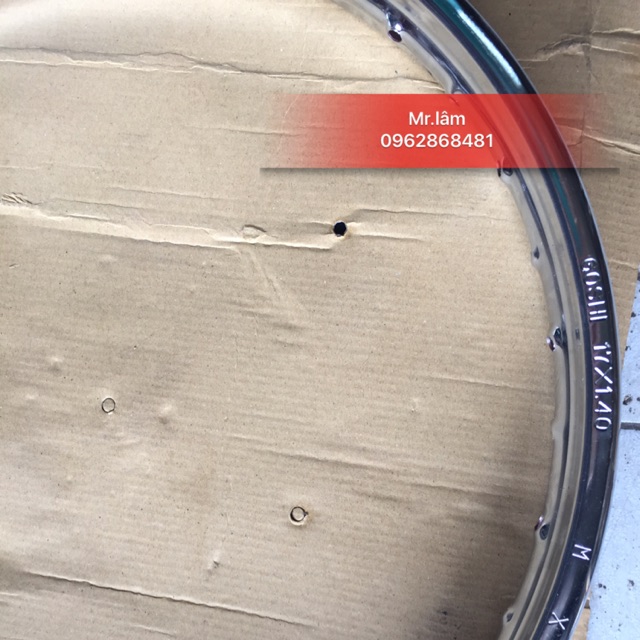 niềng trước,vành trước drem,ware,rs,rsx,ws... chính hãng honda 1.40