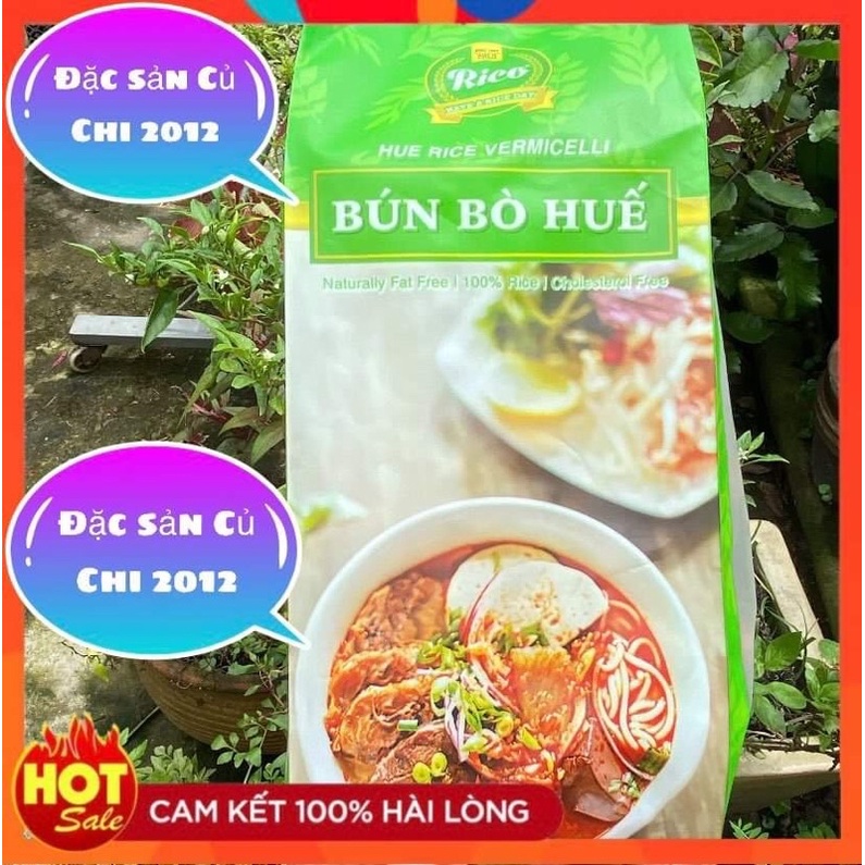[Tuyển sỉ][Xuất khẩu] Bánh bún bò Huế sấy khô Rico 400gram