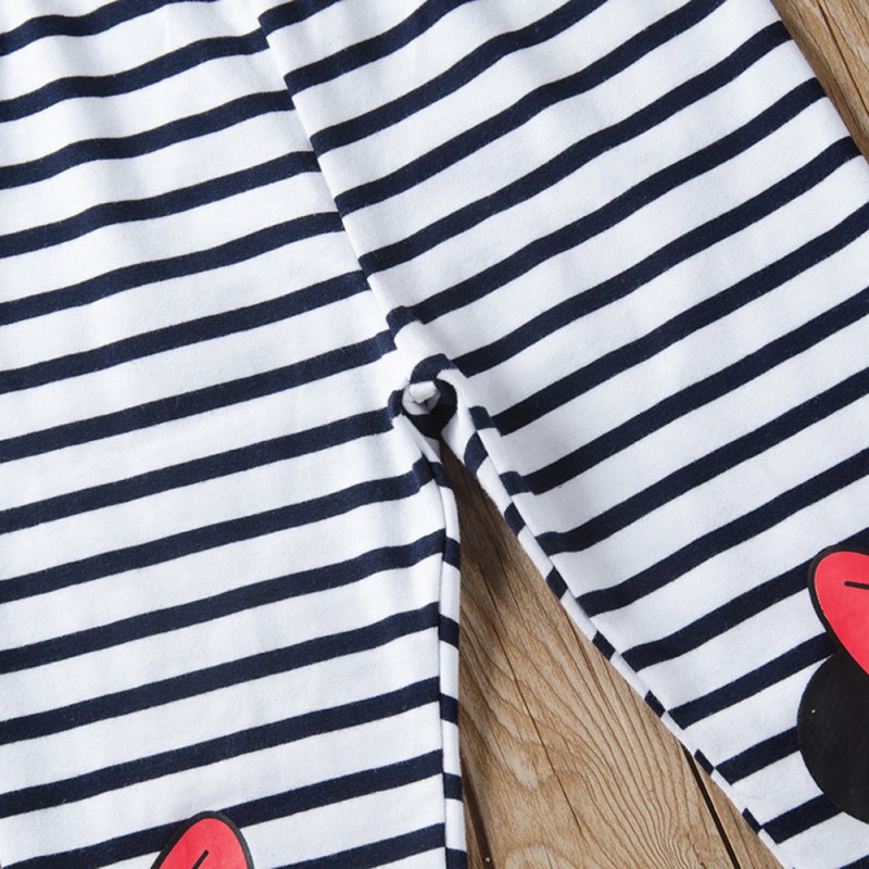 Quần Legging Chất Cotton Hoạ Tiết Hoạt Hình Đáng Yêu Cho Bé