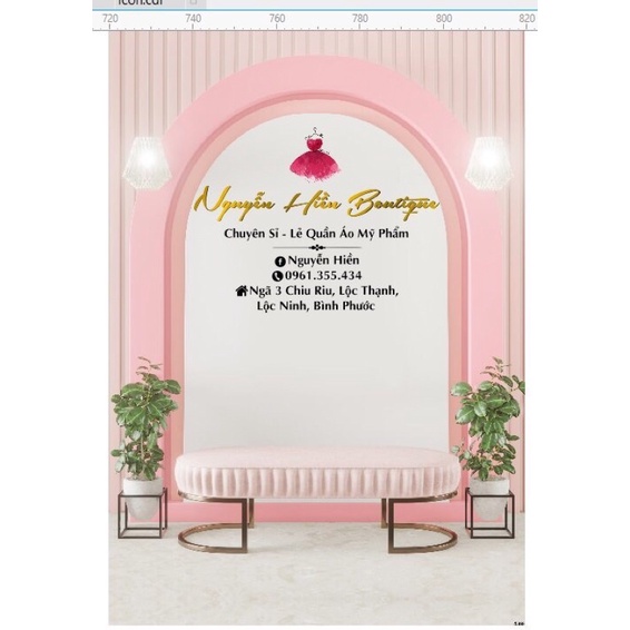BACKGROUND LIVESTREAM CHỤP HÌNH SẢN PHẨM size 1,7*2,5m
