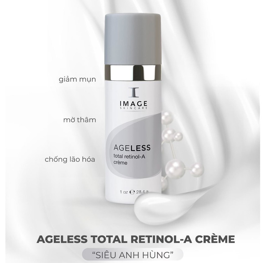 Kem Retinol Giúp Giảm Mụn, Mờ Thâm Nám Và Chống Lão Hóa Image Ageless Total Retinol A Creme
