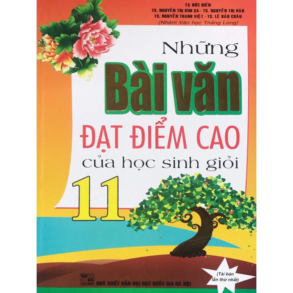 Sách-Những bài văn đạt điểm cao của học sinh giỏi lớp 11