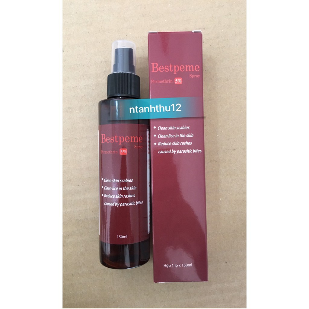 Dung dịch xịt ghẻ Bestpeme
