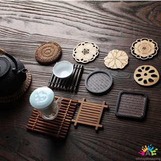 Miếng lót ly trà nhiều kích thước lựa chọn