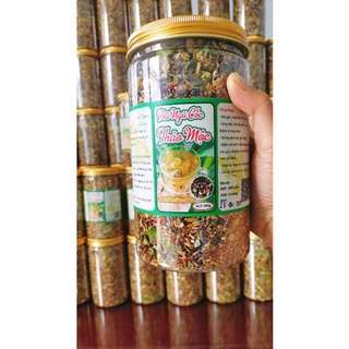 Trà ngũ cốc thảo mộc hộp 500 g ( Handmade by Hoàng Hương)