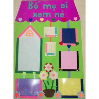 bảng thông báo cho phụ huynh 60x90