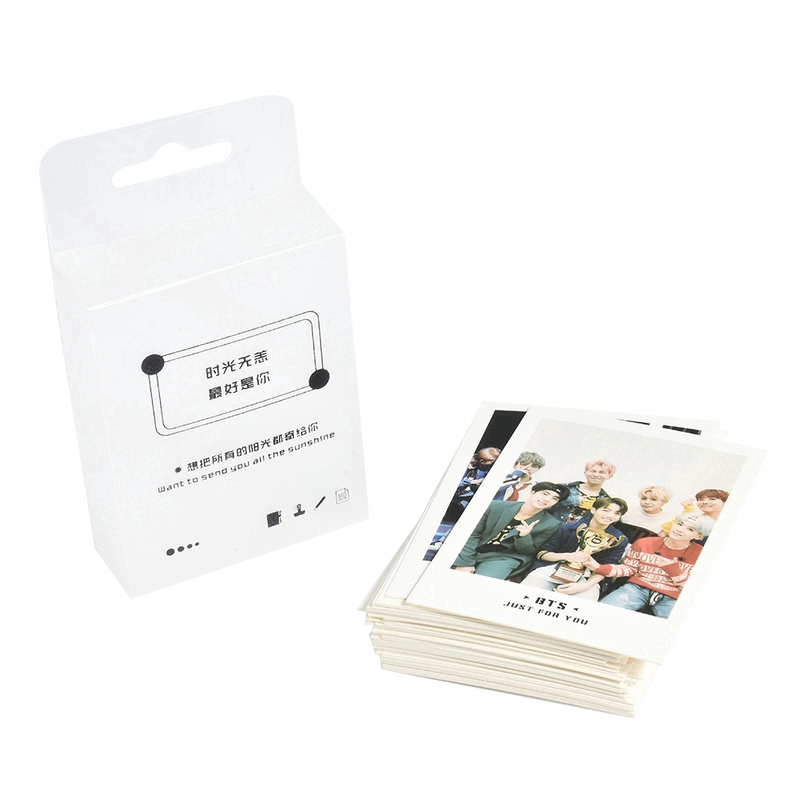 Hộp 45 Ảnh Lomo Card Nhóm Nhạc Bts Suga J-hope