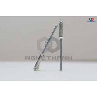 Rive đầu nhôm + đinh sắt (Đinh rút nhôm / Rive)