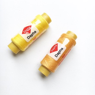 Chỉ cuộn nhỏ ( màu vàng - cam )