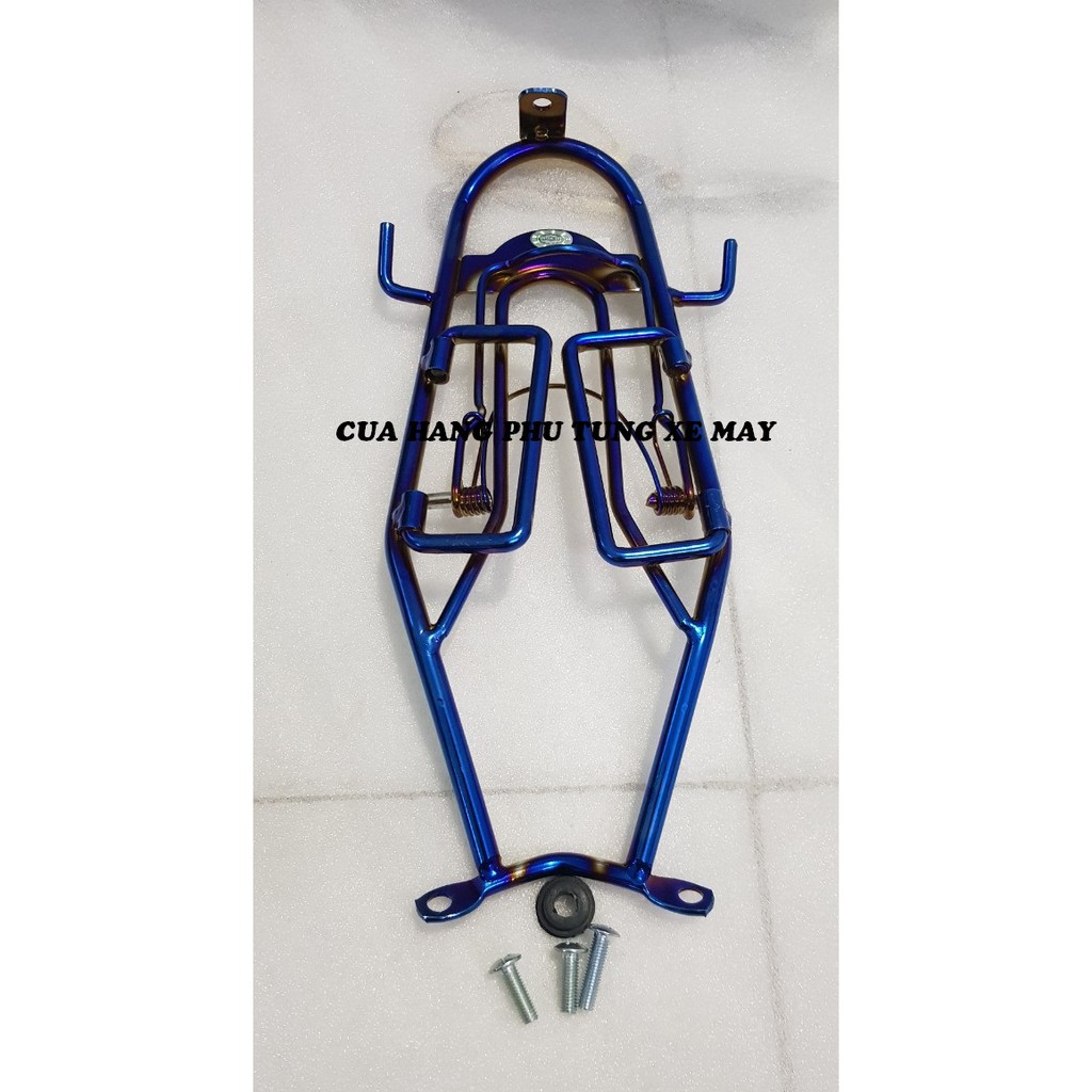 Baga giữa xe Winner X V2 V3 titan xanh sáng bóng, sang trọng