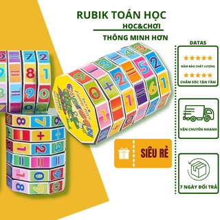 Rubik toán học đồ chơi rubik khối xếp hình toán học cho bé chơi và học tập