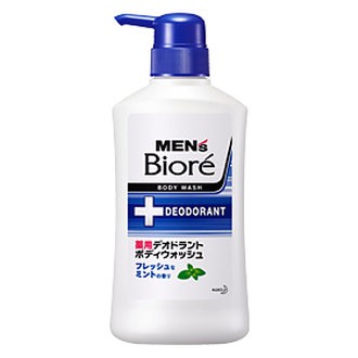 Sữa tắm Biore Men dưỡng ẩm và hương bạc hà của Nhật