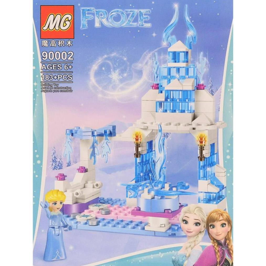 [Khai trương giảm giá] Đồ chơi LEGO Ghép hình Công Chúa Băng Giá FROZEN 183PCS 90002