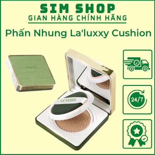 Phấn La'luxxy Cushion Dr.lacir Bền màu và không gây bí , lâu trôi ,giúp da căng bóng SimShop102