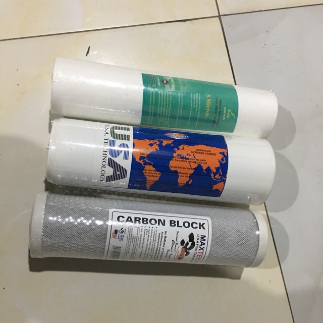 Bộ Ba Lõi Lọc Nước 1 2 3 Ly Lọc 10 Inch | BigBuy360 - bigbuy360.vn