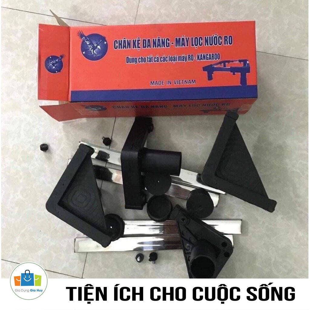 KỆ ĐỂ CHÂN MÁY LỌC NƯỚC - ĐIỀU CHỈNH THEO KÍCH THƯỚC , ĐẾ CAO SU SIÊU BỀN