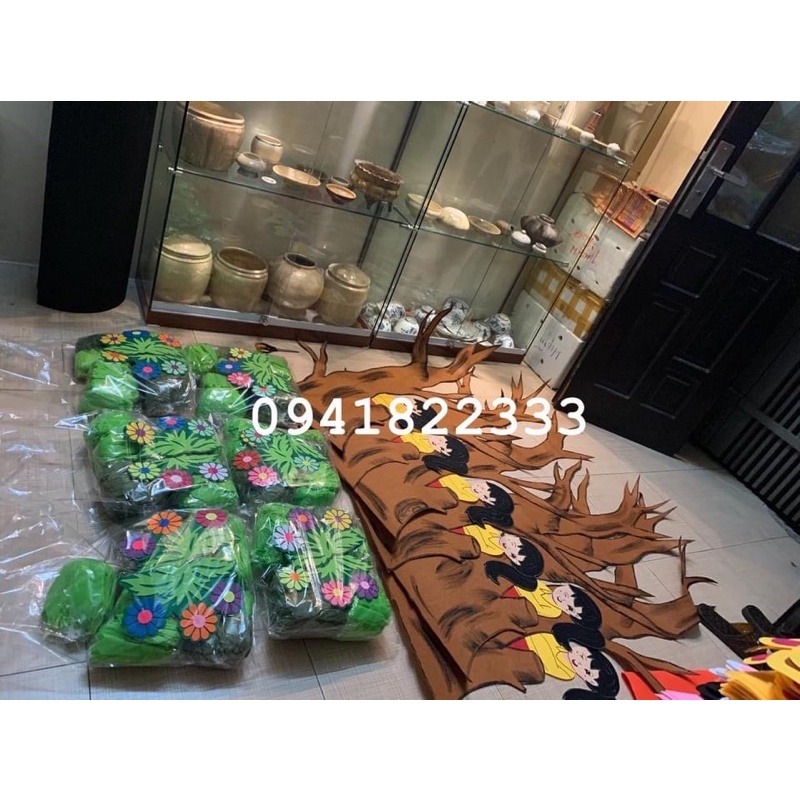 Cây 3d- đồ dùng mầm non-trang trí mầm non